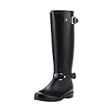 Estilo: moda y ocio LaoZan Botines Bota Resistente al Desgaste y Agua para Mujer - Negro2-41?Largo del pie 24.5-25 CM