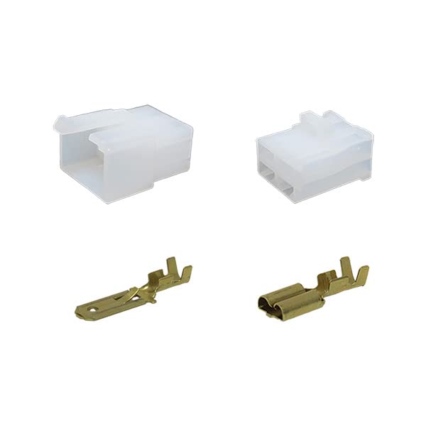 Amazon.co.jp: 住友電装 250型 逆ロック 非防水 ツバなし 4極 カプラー