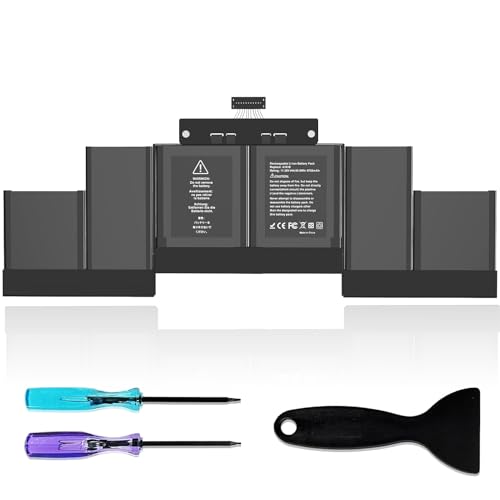 Image of A1618 Laptop Battery Replacement for Apple MacBook Pro Retina 15 inch inch [Mid 2015 Year ONLY] - Long Lasting [11.36V /99.5Wh]