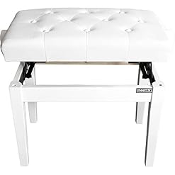 Fazley FSP-500-W Piano numérique (blanc) + cadre + banc de piano – Image 4