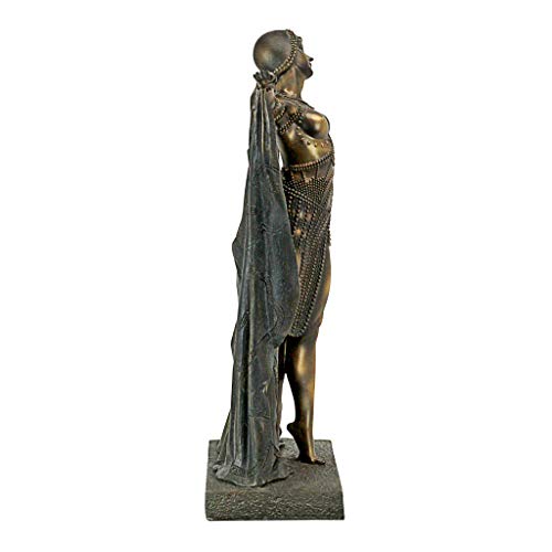 Design Toscano QL1436314 Queen Semiramis Exotic Dancer Art Deco Statue thumb #3