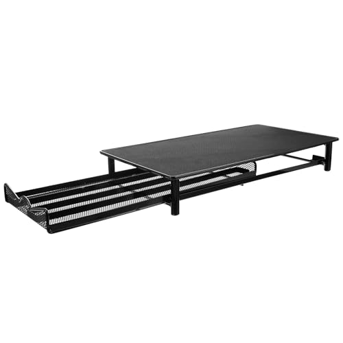 BESPORTBLE Soporte para Cápsulas de Café Metálico Cajón Extraíble Capacidad 40 Cápsulas 4 Secciones Compartimentos de 4 CM Organizador Funcional para Cocina y Oficina