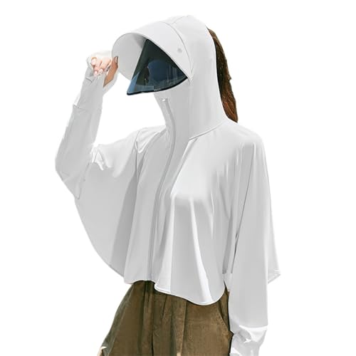 Chaqueta de protección solar ideal para paseos por la playa y tardes de verano