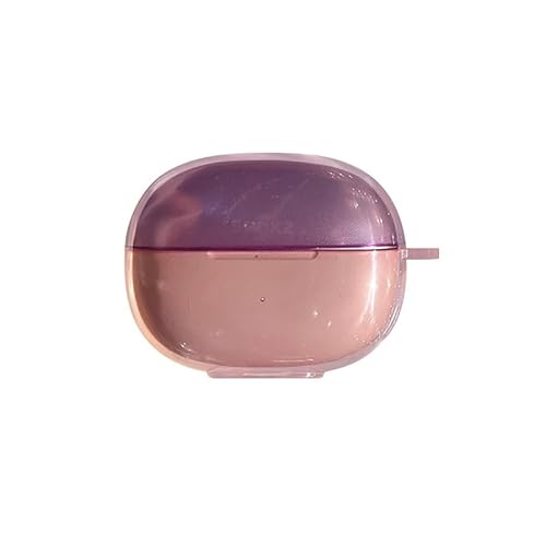 KOOLRIVER�EFor Shokz OpenDots 2 �N���A�P�[�X ���� TPU �V���v�� �ی�J�o�[ For �V���b�N�X �I�[�v���h�b�c �c�[ ���C�����X�C���z�� �ی�P�[�X(�p�[�v���s���N)