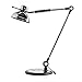 Produktbild Wttfc Architect Schreibtischlampe Gestensteuerung 10W - Metall-Swing Arm Dimmbare LED-Arbeitsplatzleuchte für Office - 12-Noten-Ebene Dimmer 3 Eye-Care-Beleuchtung Modi - Schwarz