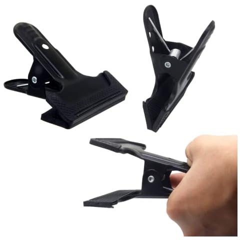 YRMJ 2 Pack 4-1/4" Heavy Duty Spring Clamps Clips Cover