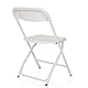 hjh OFFICE Klappstuhl bis 250kg belastbar TUDELA XXL PRO W Campingstuhl klappbar, Indoor- und Outdoor Faltstuhl, Weiß