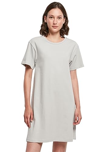 Build your Brand Vestido para Mujer Ladies tee Dress lightasphalt L, Light Asfalto, L