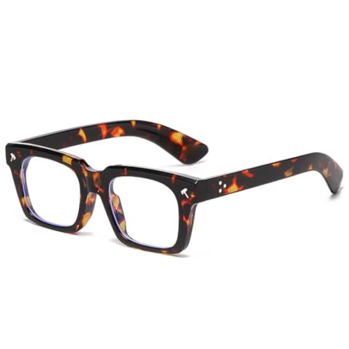 Lunettes de soleil vintage de haute qualité monture rivets style punk