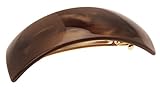 France Luxe Rectangle Volume Barrette - Nacro Mocha