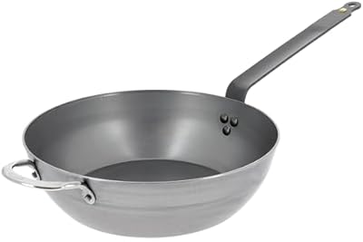 De Buyer Carbon Steel Country Pan 12.5 inch