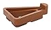 Bosmere Pot Toes, Plant Pot Risers for Indoor and Outdoor, Prevent Stains and Rotting on Wood, Cement, and Tile - Terra Cotta (Pack of 12)