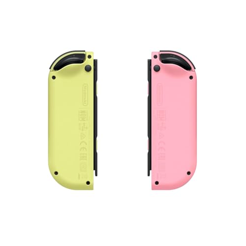Image of KingBoo Joy-Con Controller Compatible for Nintendo Switch (Pastel Pink /Pastel Yellow)