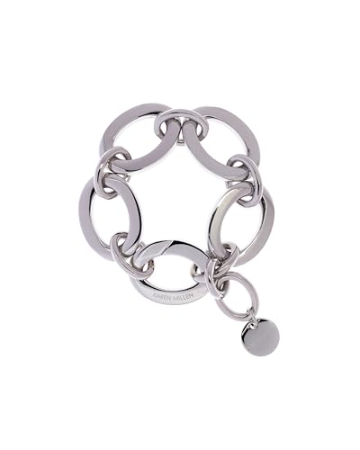 Bracelet chaîne personnalisé femme argent Karen Millen