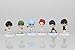 Yvonnezhang 2 Estilo 6 unids / Set Anime Kuroko's Basketball Kuroko no Basuke Edition Acción PVC Figura Tetsuya Basket Colección Modelo Juguete, 01