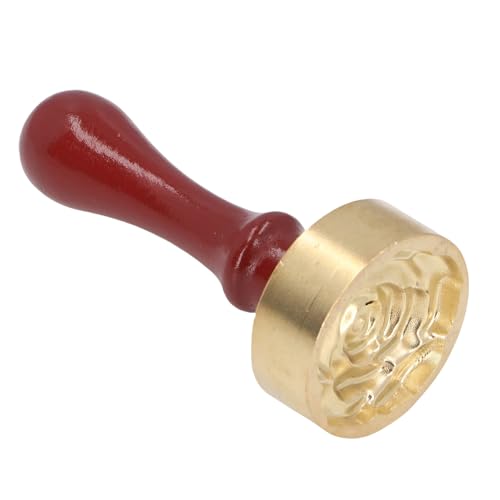Sello para cubitos de hielo de cobre reutilizable y con mango de madera 3