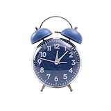 vintage alarm watch Función de alarma fuerte: el diseño vintage de doble campana ofrece una alarma extra fuerte que es para aquellos que tienen dificultades para despertarse o pueden experimentar desafíos auditivos.