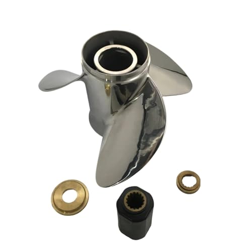 Image of Boat Propeller 14 1 2 19 for 300HP 135HP 175HP 220HP 225HP 250HP Steel 15