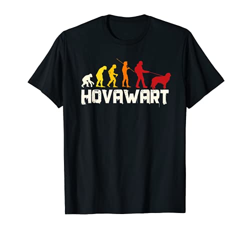Funny Hovawart Evolution Outfit Dog Owners T-Shirt, Black