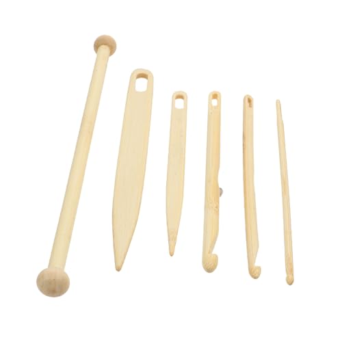 CIMAXIC Complete Tapestry Knitting Tool Kit Weaving Loom Pegs Crochet Hooks for Loom Weaving Projects