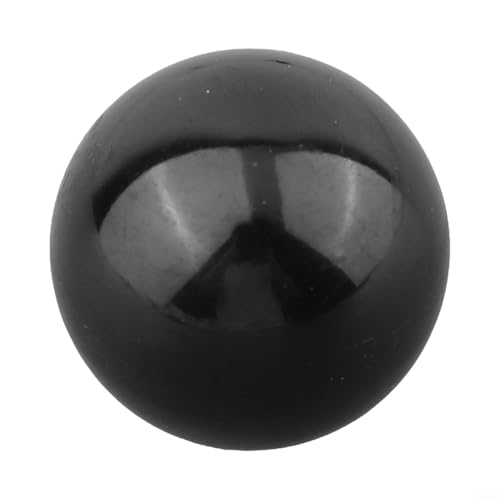 Industrial Machine Tool Handle Ball Nut for Lathe Equipment, Mechanical Equipment, Glass Production, Food Equipment, Woodworking Equipment with Bakelite Ball Brass Core(M8-30Black)