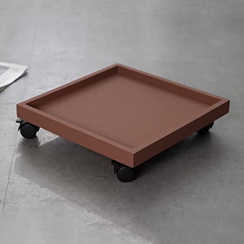 Support à roulettes pour plantes intérieur et extérieur pour balcon fleuri