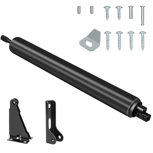 Storm Door Closer, White Heavy Duty Screen Door Closers, Compatible with Andersen/Emco/Larson/40201 (Closer only, 1 Pack(Black))