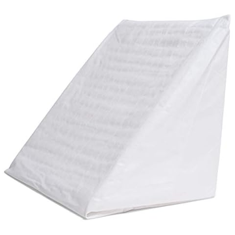 Proheeder Wedge Pillow for Reading and Watching in Bed - Support Cushion for Back, Leg and Knee Prop Up - Helps with Acid Reflux - Made in Foam with Removable and Washable Cover - Made in Portugal Cover