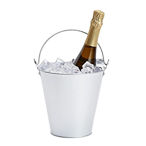 Juvale 43237-2 3 Pack Galvanized Metal Ice Buckets thumb #5