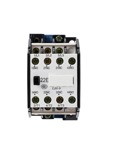 Contacteur CA CJX1-9/22 anti-surchauffe pour fixation rail DIN bobine 36V
