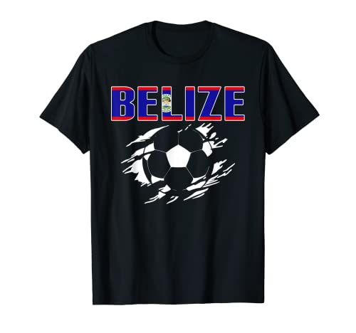 Camiseta Belize Soccer Lovers - Apoyo a la Selección de Fútbol de Belice Camiseta