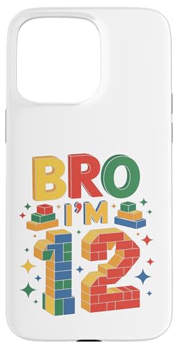 Birthday Boy Bro I'm 12 ςݖ؃ubN ubN X}zP[X iPhone 15 Pro Max p