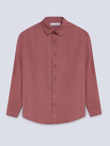 Image of StitchX Men's Full Sleeve Core Essentials Twill Over-Dyed Shirt XS-2XL