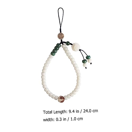 Lanyard de teléfono móvil jojofuny con colgante de jade bodhi para exterior 2
