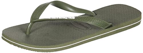 Havaianas sandalias para hombre Logo Filete Verde de goma cómodas para verano