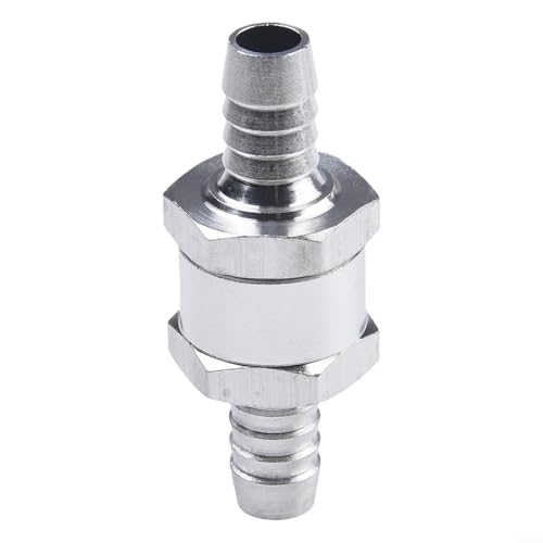 Jotekonoby Clapet anti-retour de carburant en alliage d'aluminium pour automobile, marine, caravane/camping-car et agriculture – Clapet anti-retour pour...