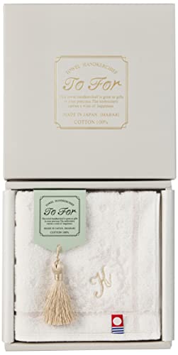 イニシャル タオルハンカチ 今治タオル