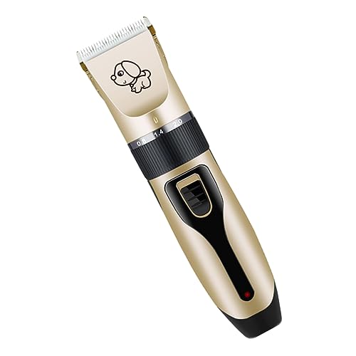 CIYODO Pet Hair Trimmer Rechargeable Electric Clipper for Dogs Grooming Kit 5 Combs Cordless Quiet Easy to Use