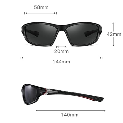 Men's Sports Cycling Photochromic Reading Glasses Full Lens Presbyopic Sunglasses UV400-Non Bifocal2