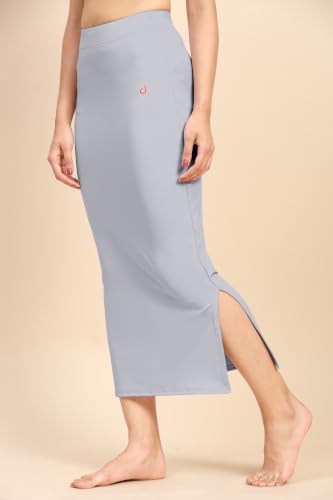 Image of TRENDMALLS Women's Polyester Spandex Stretchable Straight Saree Shapewear Petticoat for Women, Cotton Blended, Skirts for Women, Saree Shaper