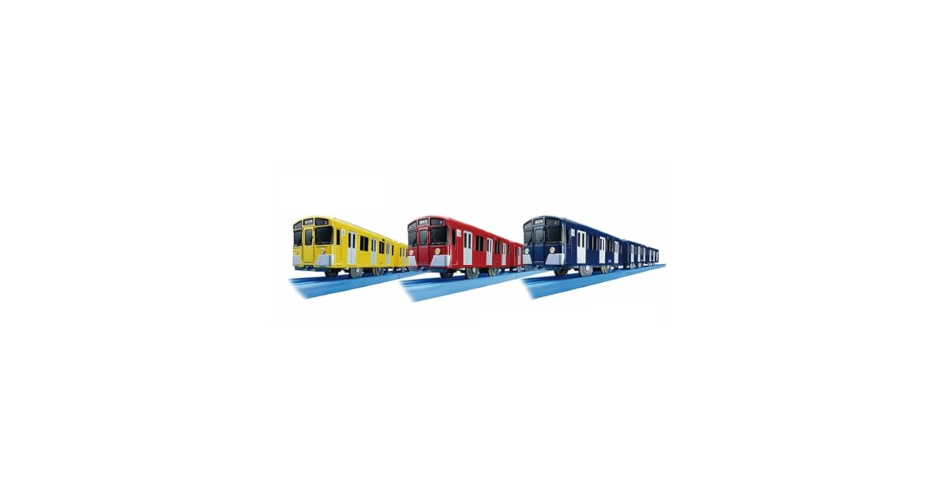 Takara Tomy - 【未開封】プラレール西武鉄道9000系　イエロー・レッド・ブルー　3色セット 51uo9-4AECL._UF350,350_QL50_.jpg