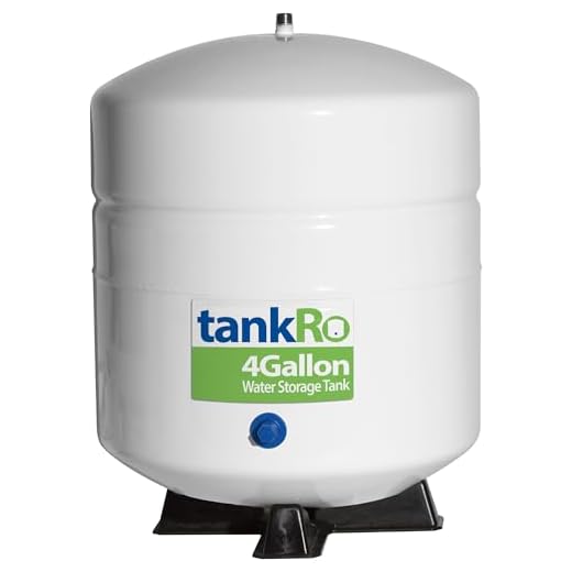 Compact 4 Gallon Reverse Osmosis Water Tank