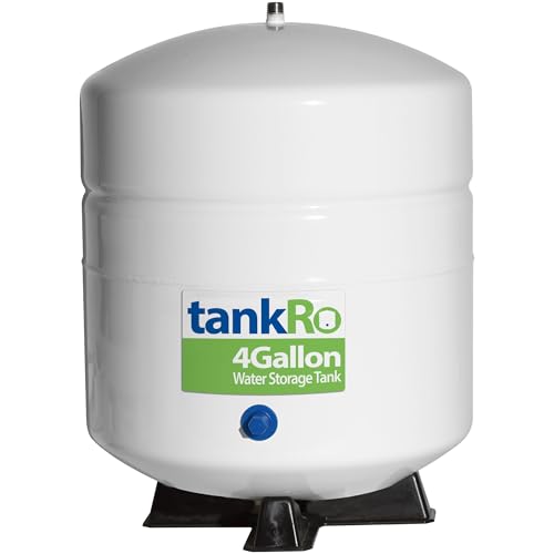 TankRo RO132-TNK Reverse Osmosis Water Storage Tank 4 Gallon White