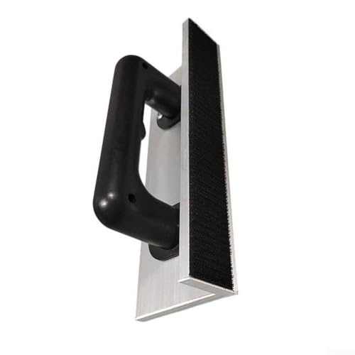 SMZhomeone - SMZhomeone Corner Sanding Frame Made Of Aluminum With Self Sandpaper Holder For 90 Degree Inside Corner Use, Suitable For Drywall, Wood, And Putty Scraper Tasks