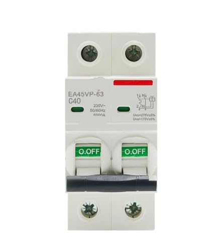 Mini disyuntor de CA MCB interruptor automático 1P+N 32A para cuadro eléctrico