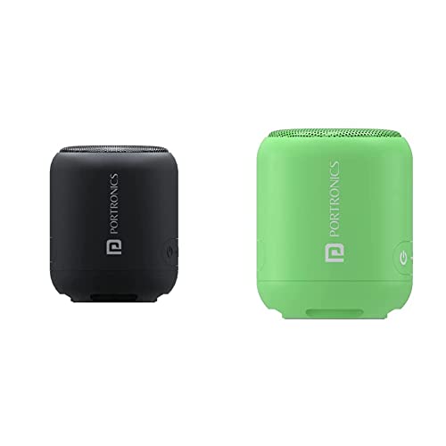 Image of Portronics SoundDrum 1 10W TWS Portable Bluetooth 5.0 Speaker with Powerful Bass & SoundDrum 1 10W TWS Portable Bluetooth 5.0 Speaker with Powerful Bass