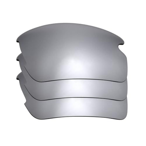 Verres polarisés Oakleys Flak 2.0 anti éblouissement Titanium Mirror titane