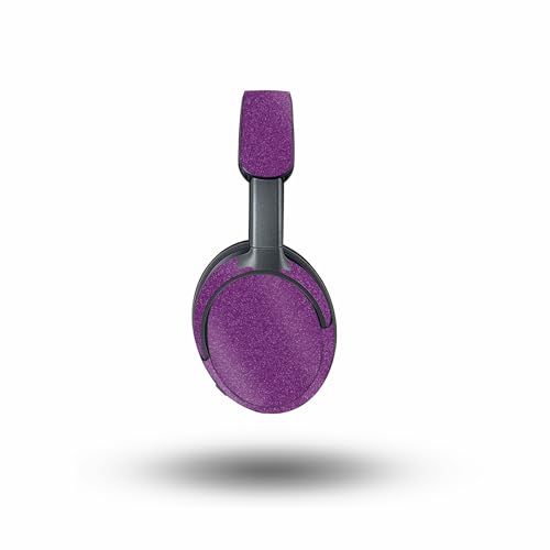Image of MightySkins Glossy Glitter Skin Compatible with Bose QuietComfort Ultra - Solid Purple | Protective, Durable High-Gloss Glitter Finish | Easy to Apply
