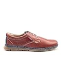 V-25 Luisetti Zapatos de Sport 23321 Hombre Cuero