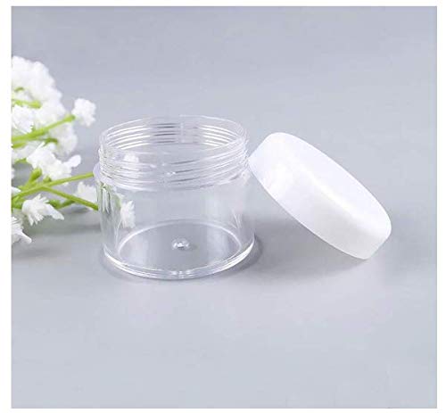 20 Contenitori Da Viaggio Per Cosmetici - Vasetti Plastica 20g Con Tappo A Prova Di Perdite Per Creme E Campioni - Foto 7